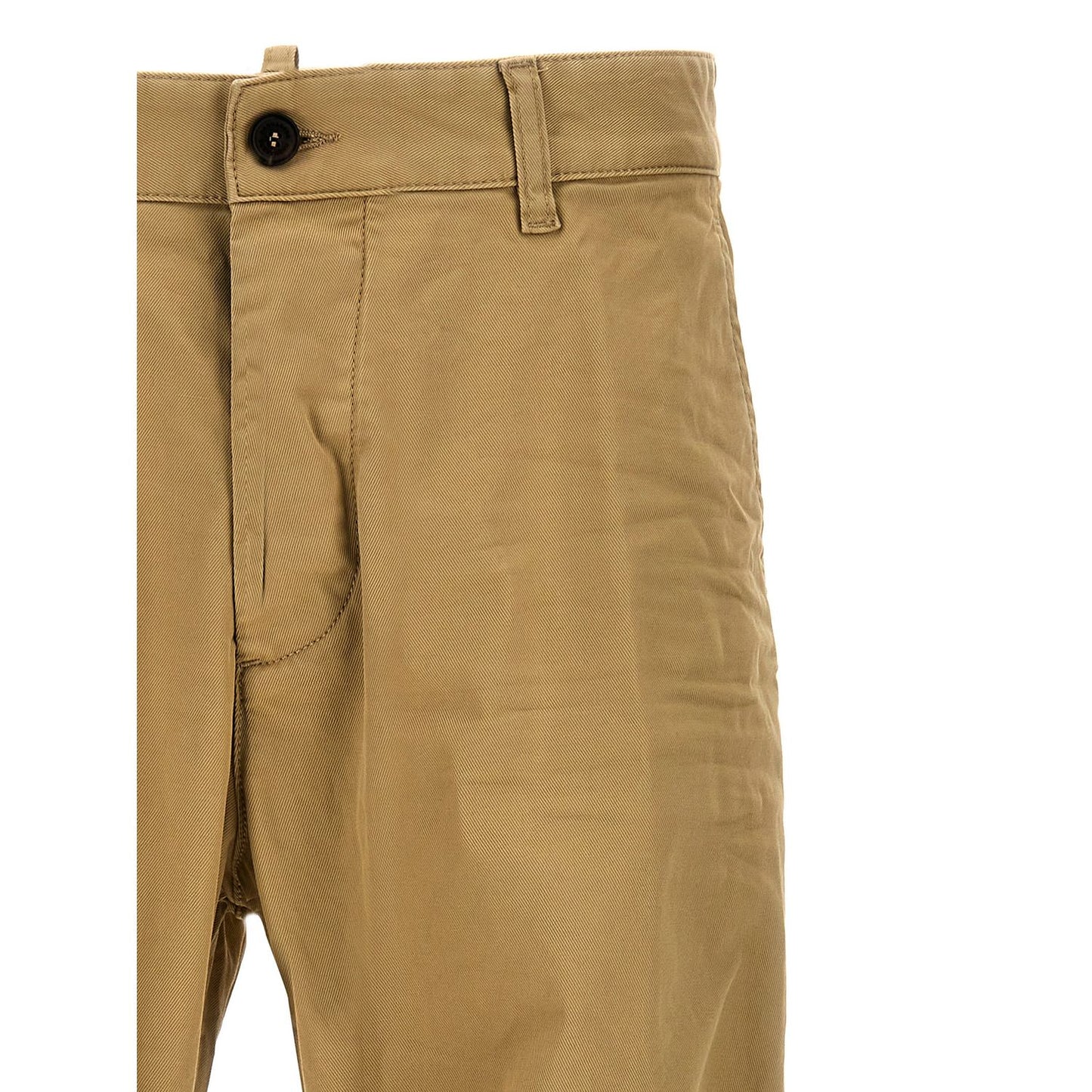 Dsquared² Beige Cotton Chino Pants