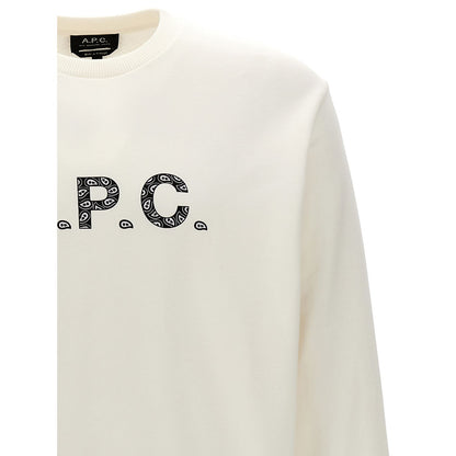 A.P.C. Bicolor Cotton Sweatshirt