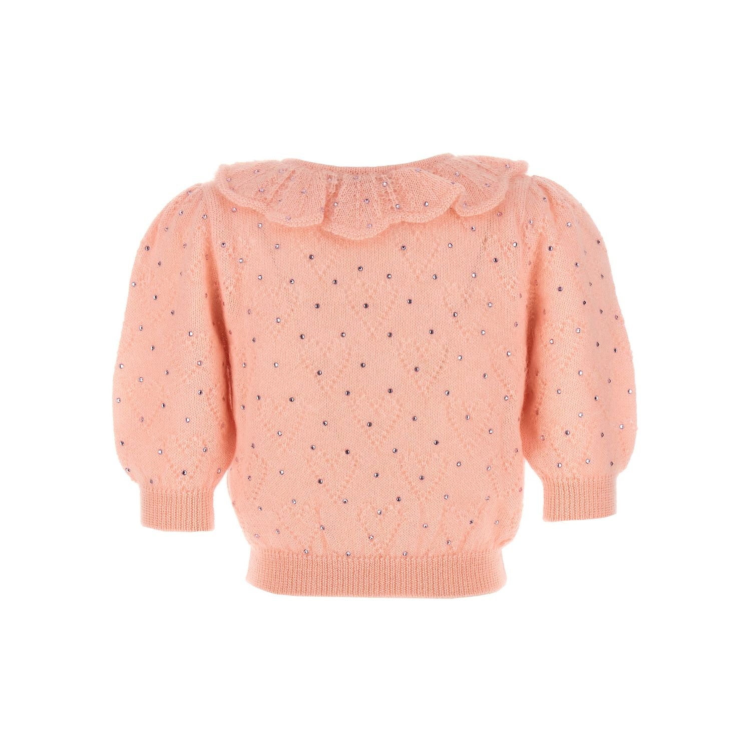 Alessandra Rich Multicolor Wool Cardigan