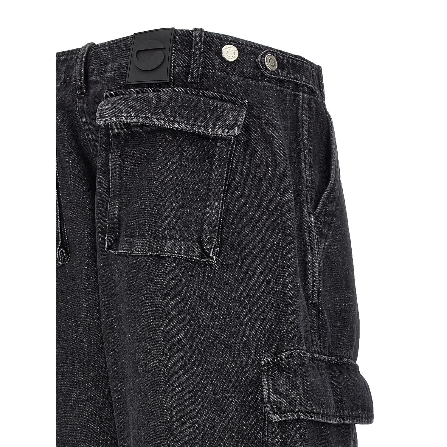 Coperni Black Cotton Jeans Denim
