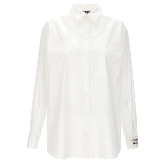 Moschino White Cotton Blouse