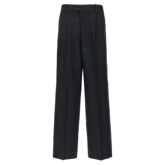 Armarium Black Cotton Casual Pants