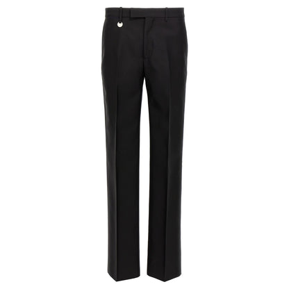 Burberry Black Virgin Wool Dress Pants