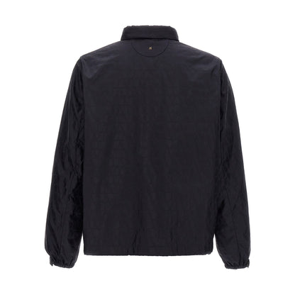 Valentino Garavani Blue Polyamide Shell Jacket
