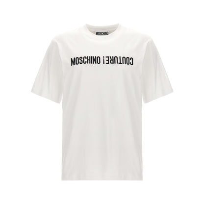 Moschino Bicolor Cotton T-Shirt