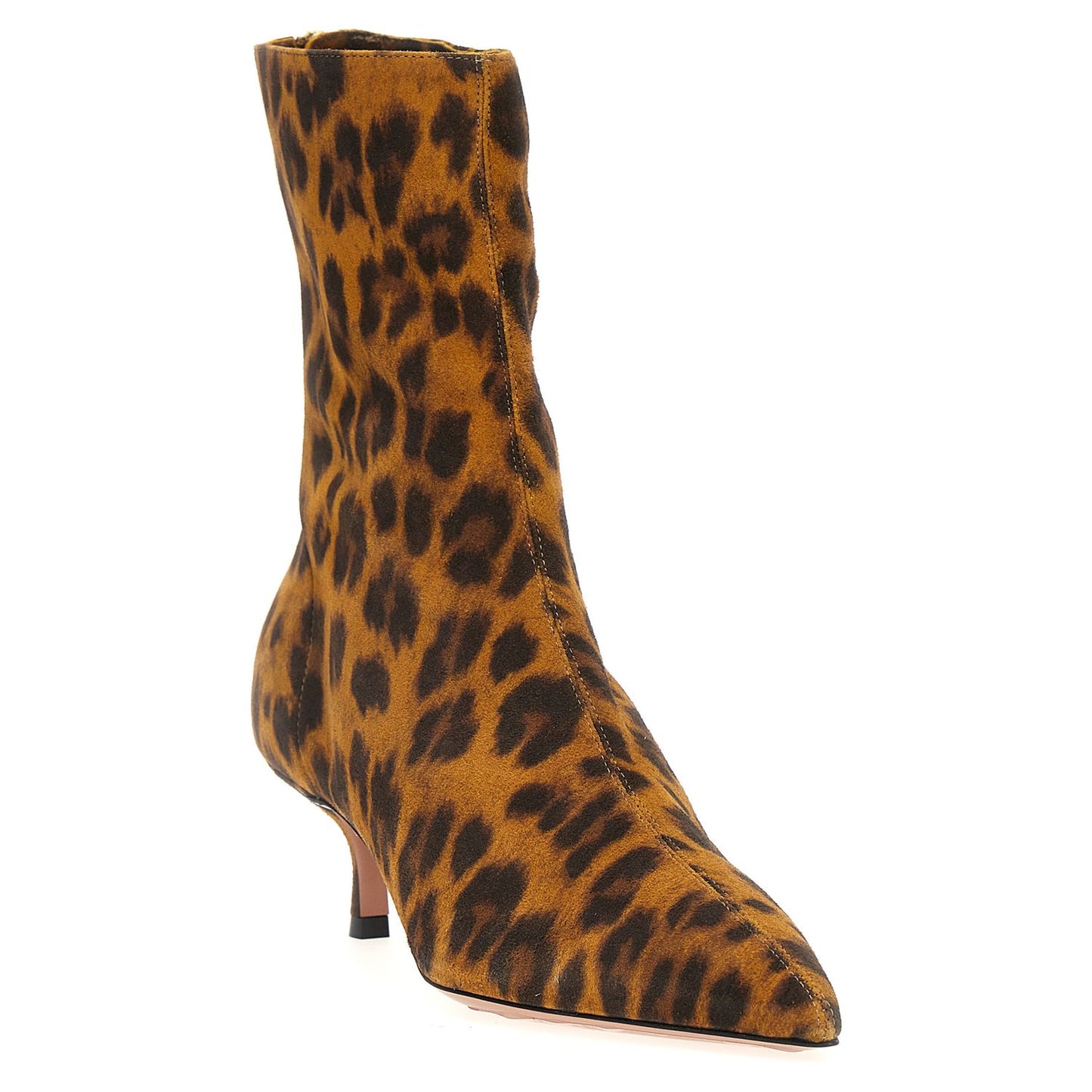 Aquazzura Multicolor Suede Leather Ankle Boots
