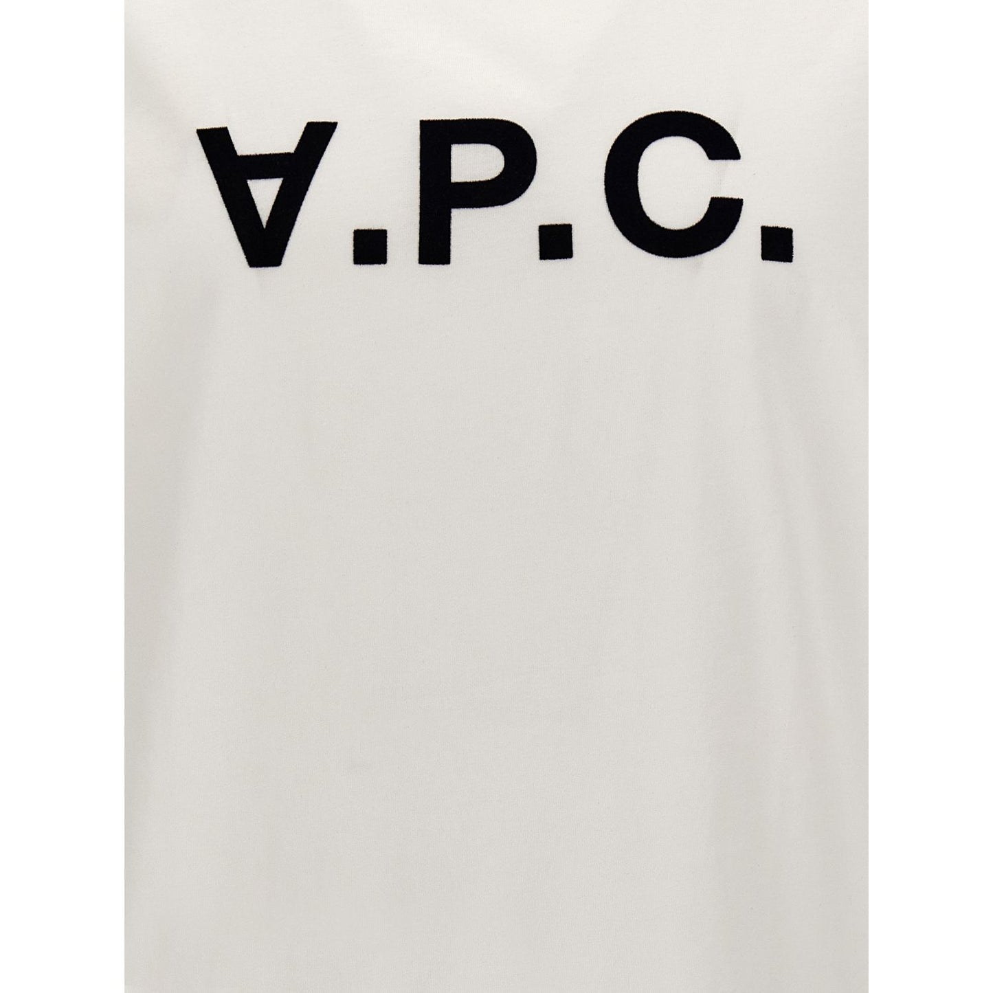 A.P.C. White Cotton T-Shirt