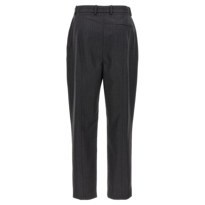 Alexander McQueen Gray Wool Dress Pants