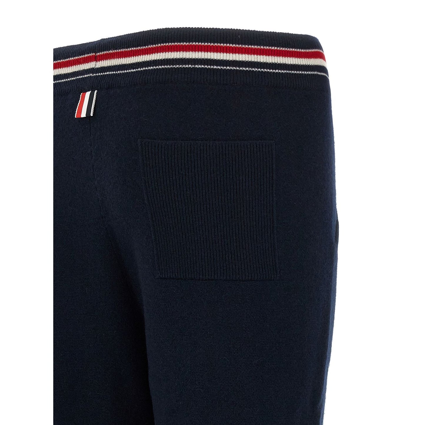 Thom Browne Blue Cashmere Joggers (Workout Pants)