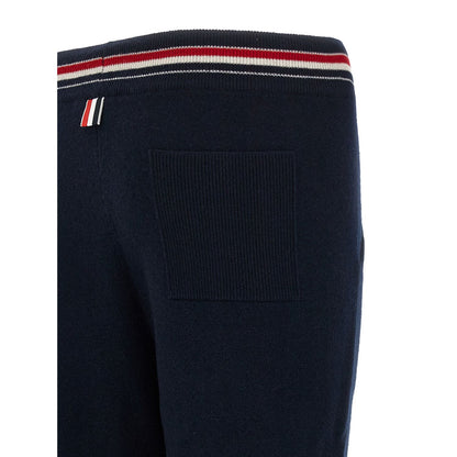 Thom Browne Blue Cashmere Joggers (Workout Pants)