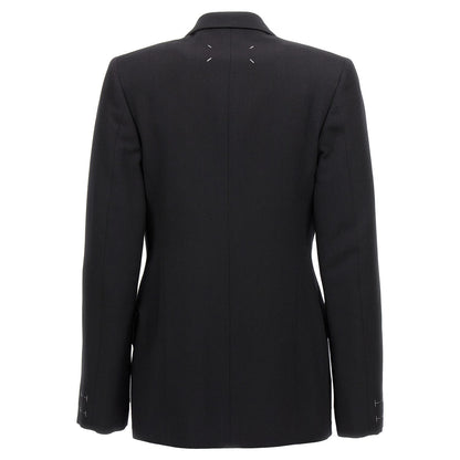 Maison Margiela Black Wool Blazer
