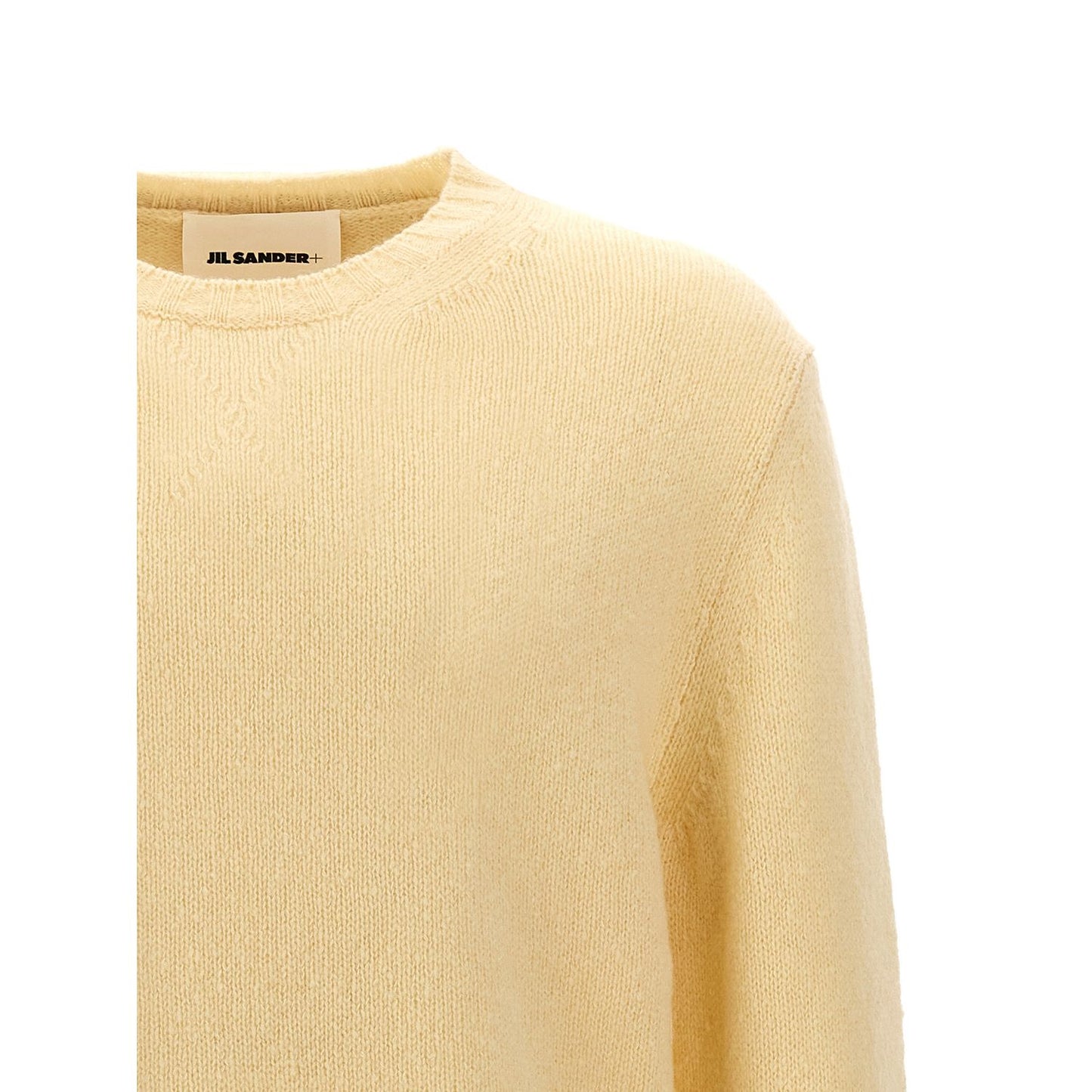 Jil Sander Beige Wool Cardigan
