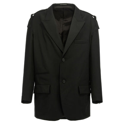 Yohji Yamamoto Black Wool Blazer