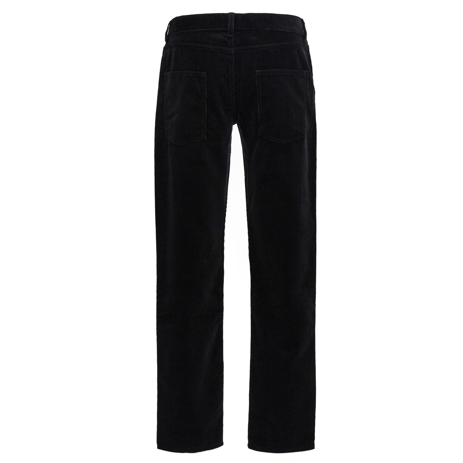 Saint Laurent Black Cotton Casual Pants