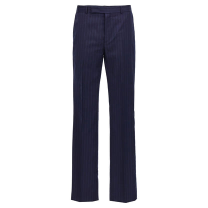 Givenchy Blue Wool Dress Pants