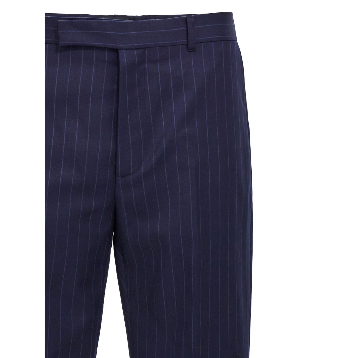 Givenchy Blue Wool Dress Pants