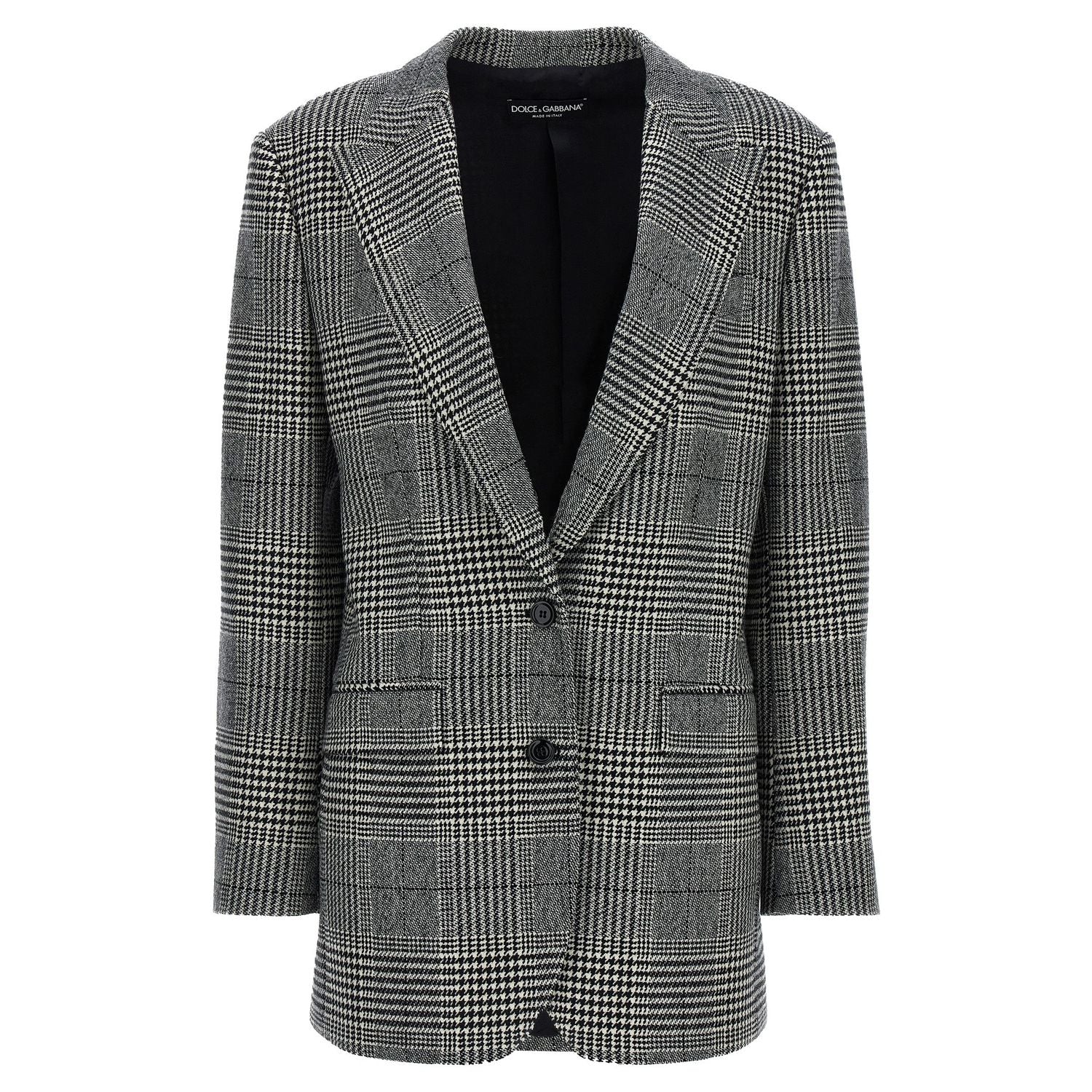 Dolce & Gabbana Bicolor Wool Blazer