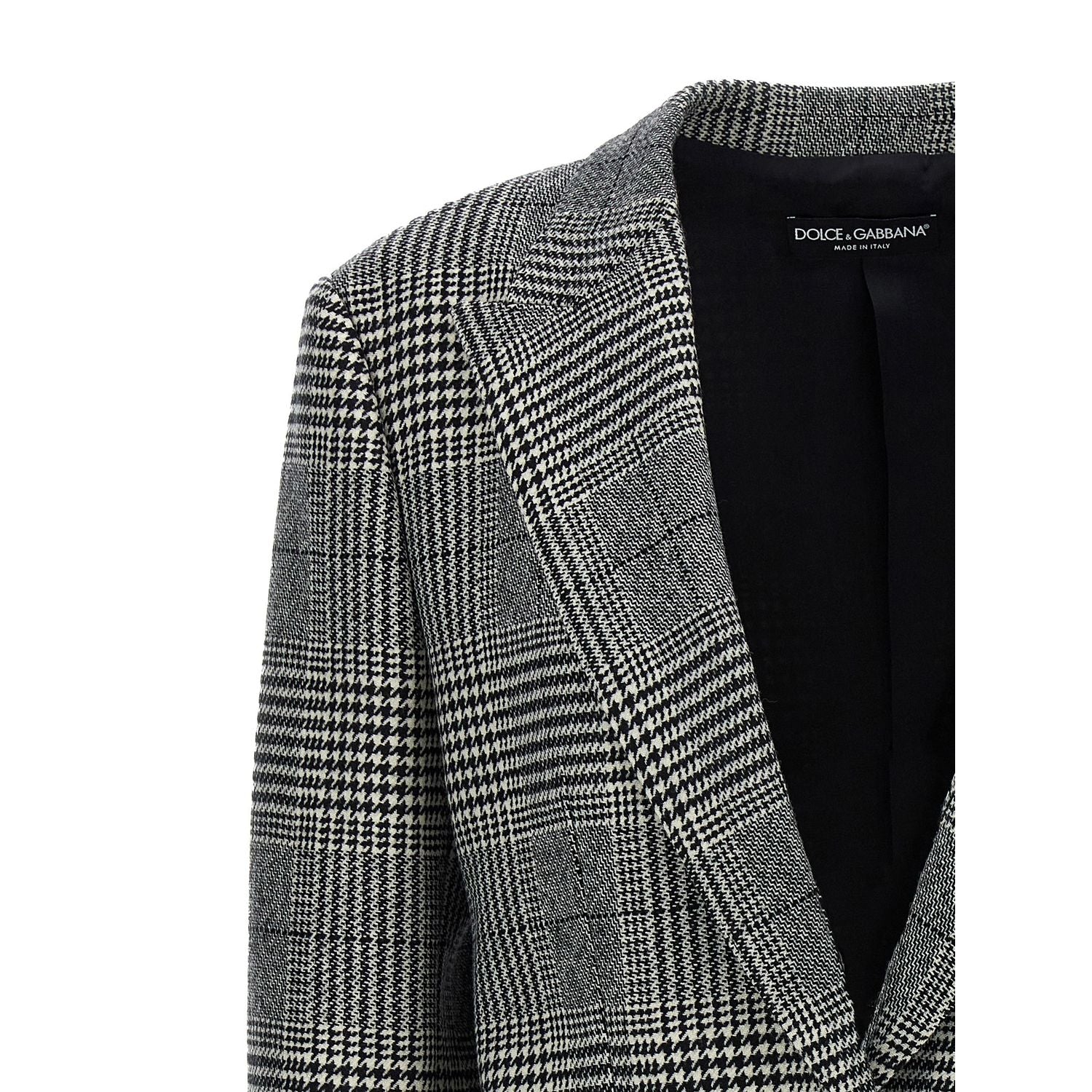 Dolce & Gabbana Bicolor Wool Blazer