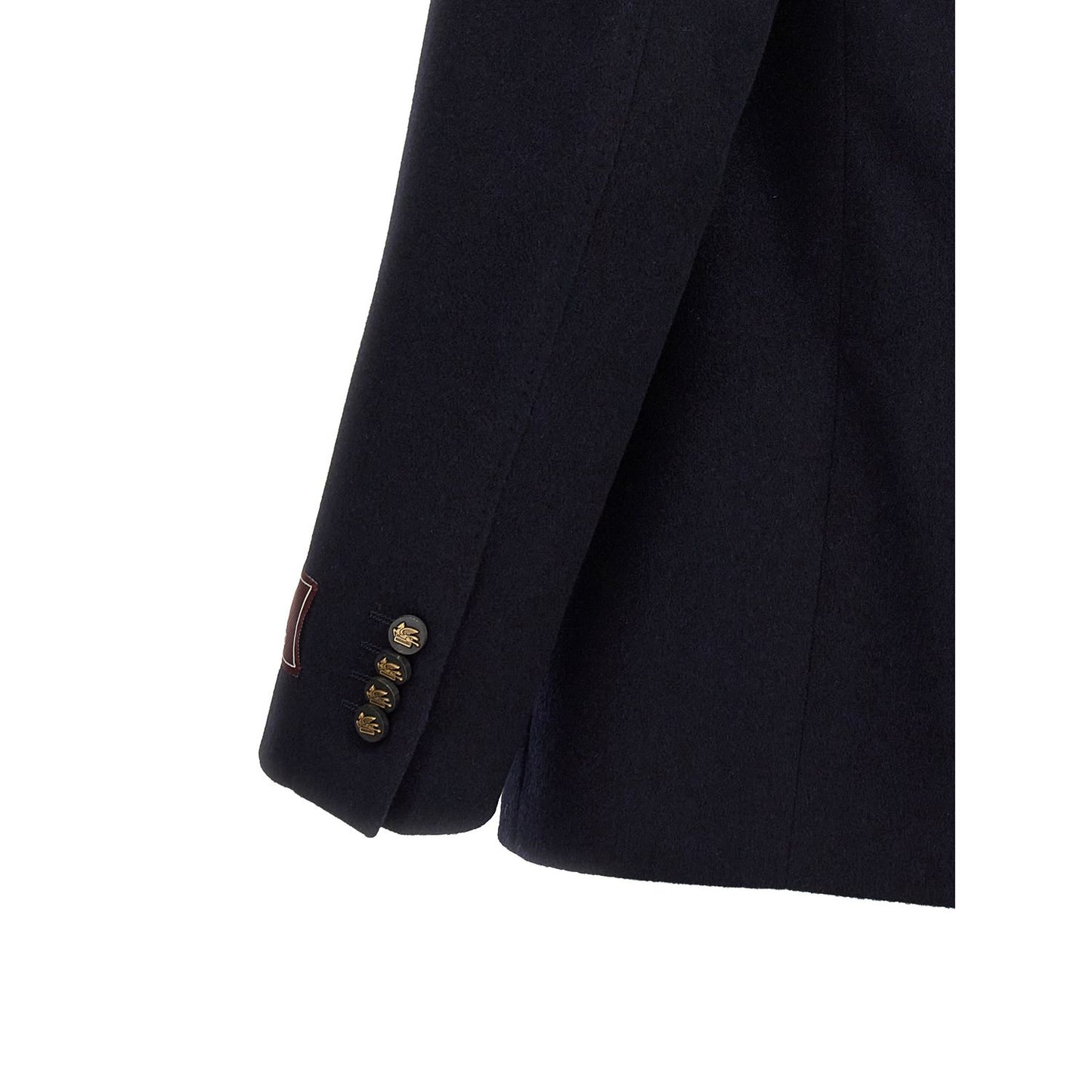 Etro Blue Cashmere Blazer