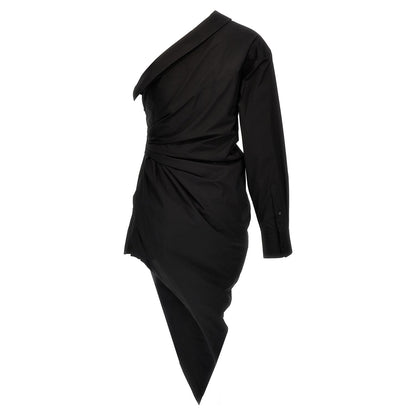 Alexander Wang Black Cotton Short Dress