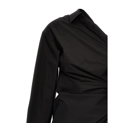 Alexander Wang Black Cotton Short Dress