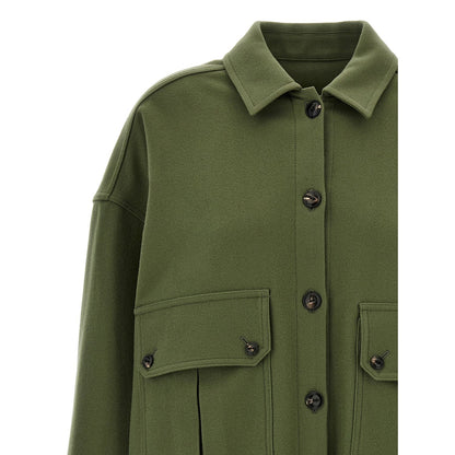 Fortela Bicolor Virgin Wool Blouse