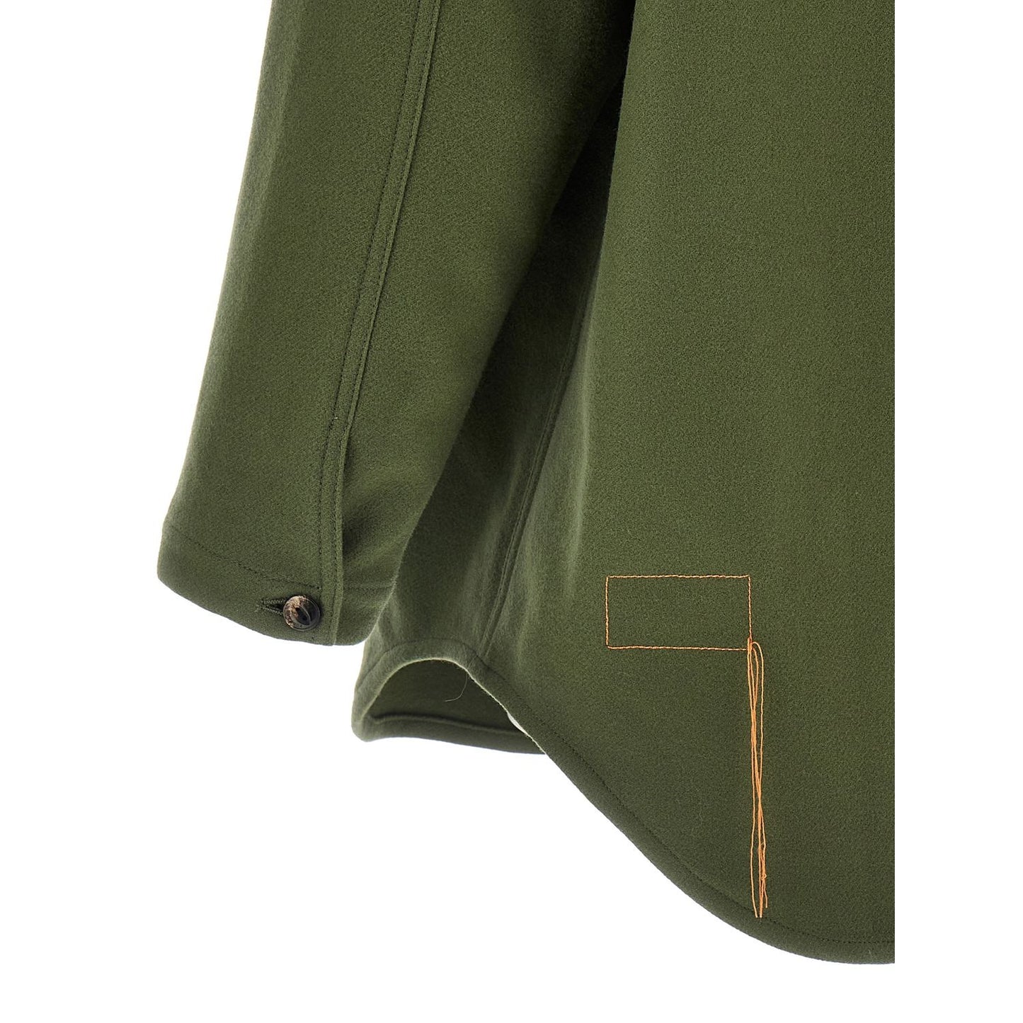 Fortela Bicolor Virgin Wool Blouse