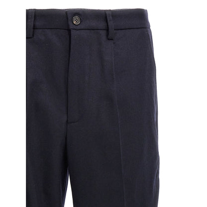 Department 5 Blue Wool Dress Pants