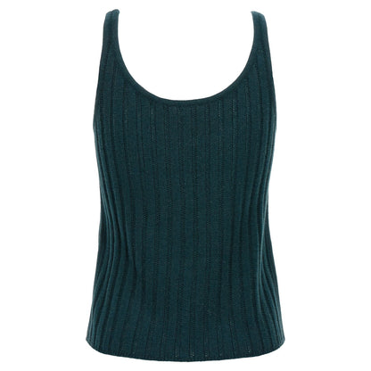 Eres Bicolor Wool Sleeveles T-Shirt