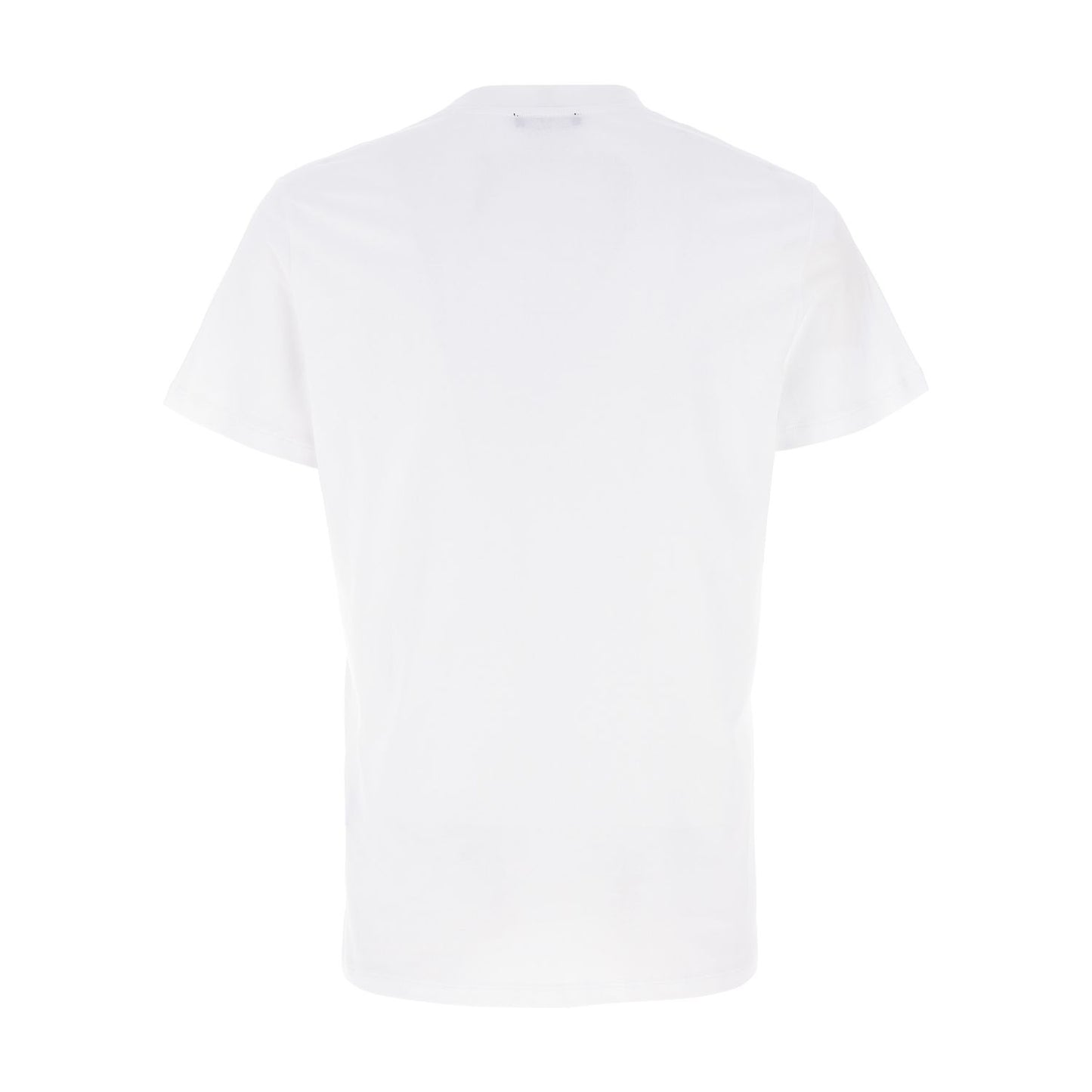 Balmain White Organic Cotton T-Shirt