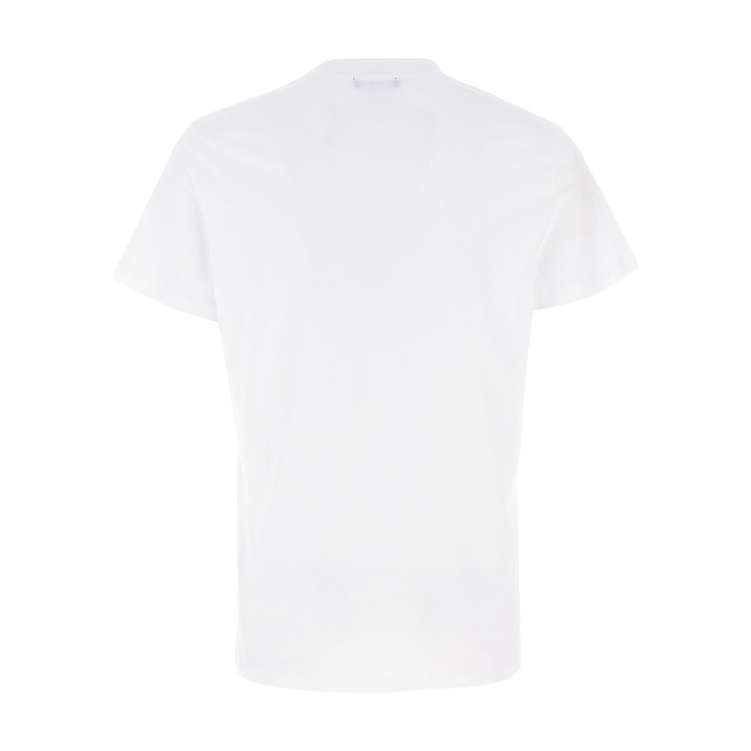 Balmain White Organic Cotton T-Shirt