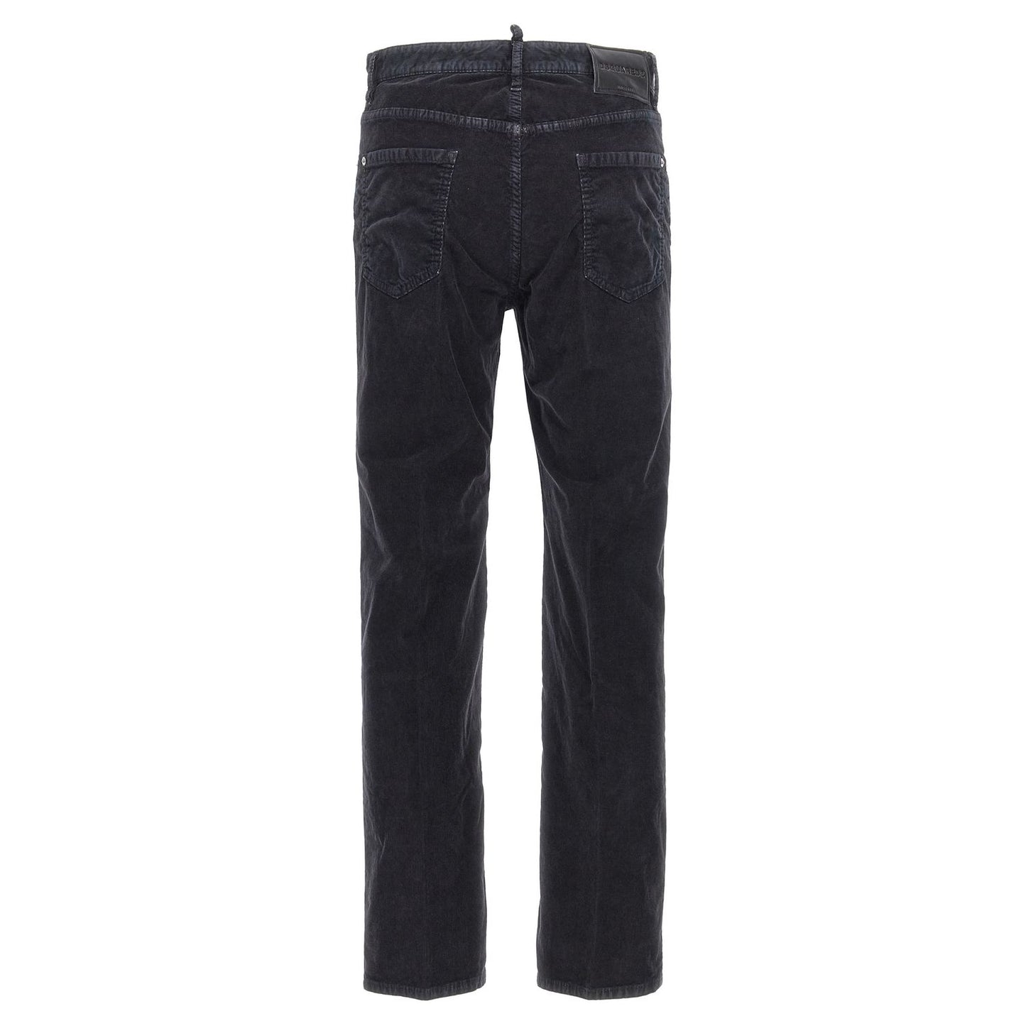 Dsquared² Blue Cotton Casual Pants