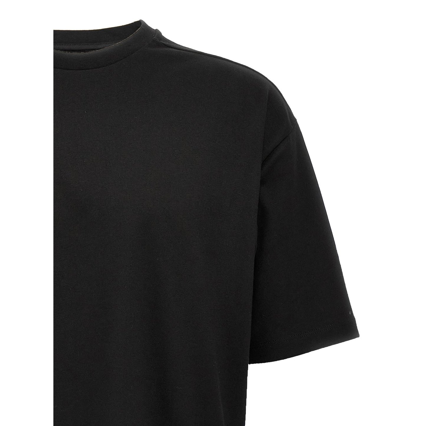 Thom Krom Black Cotton T-Shirt