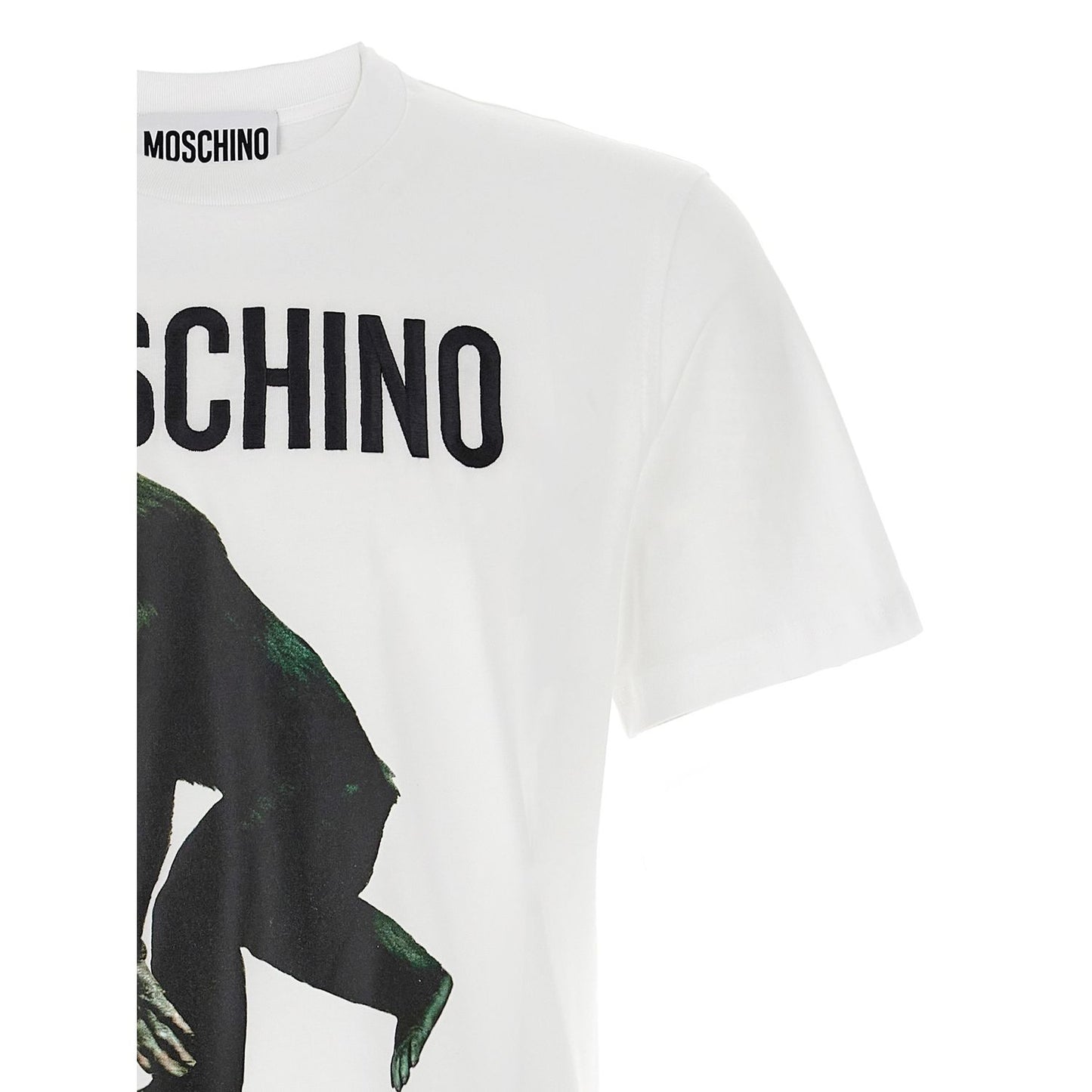 Moschino White Cotton T-Shirt