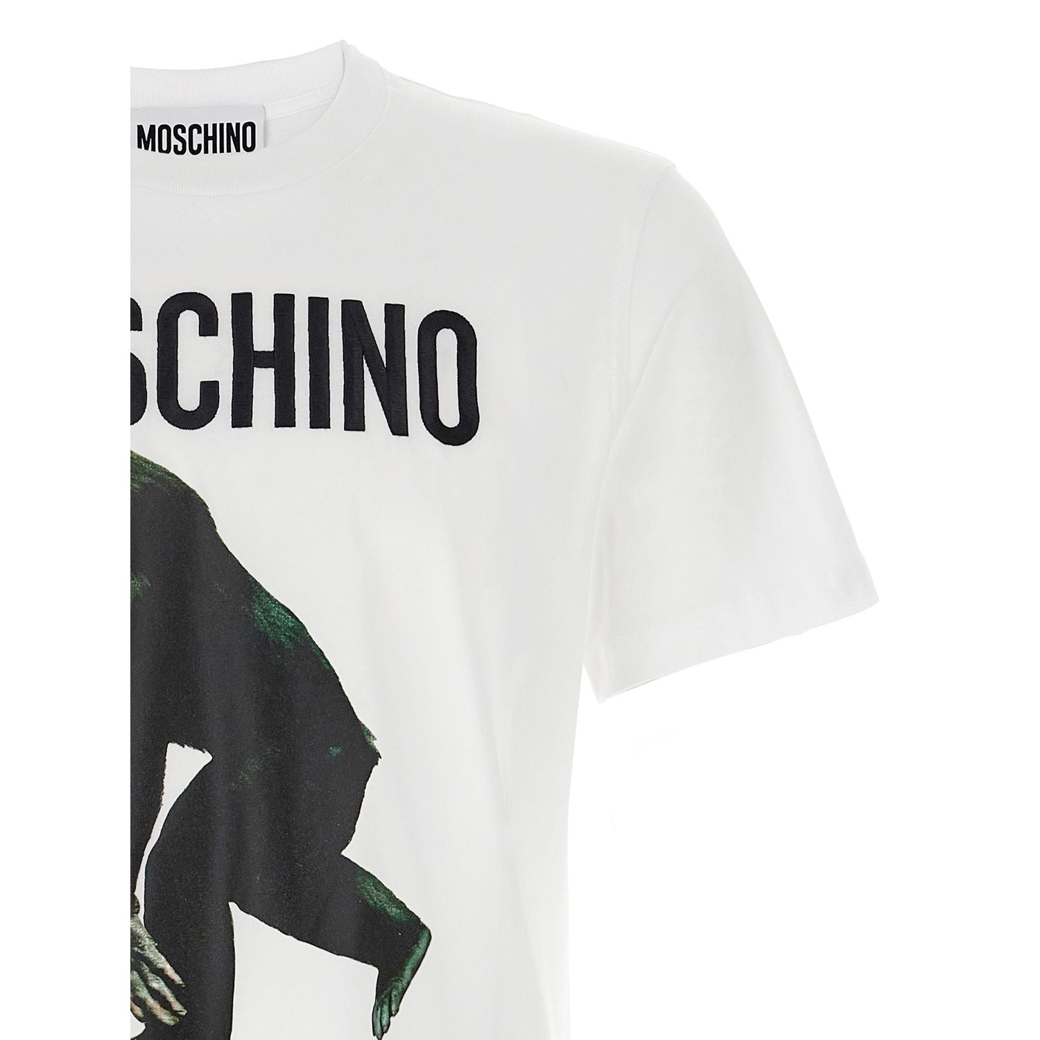 Moschino White Cotton T-Shirt
