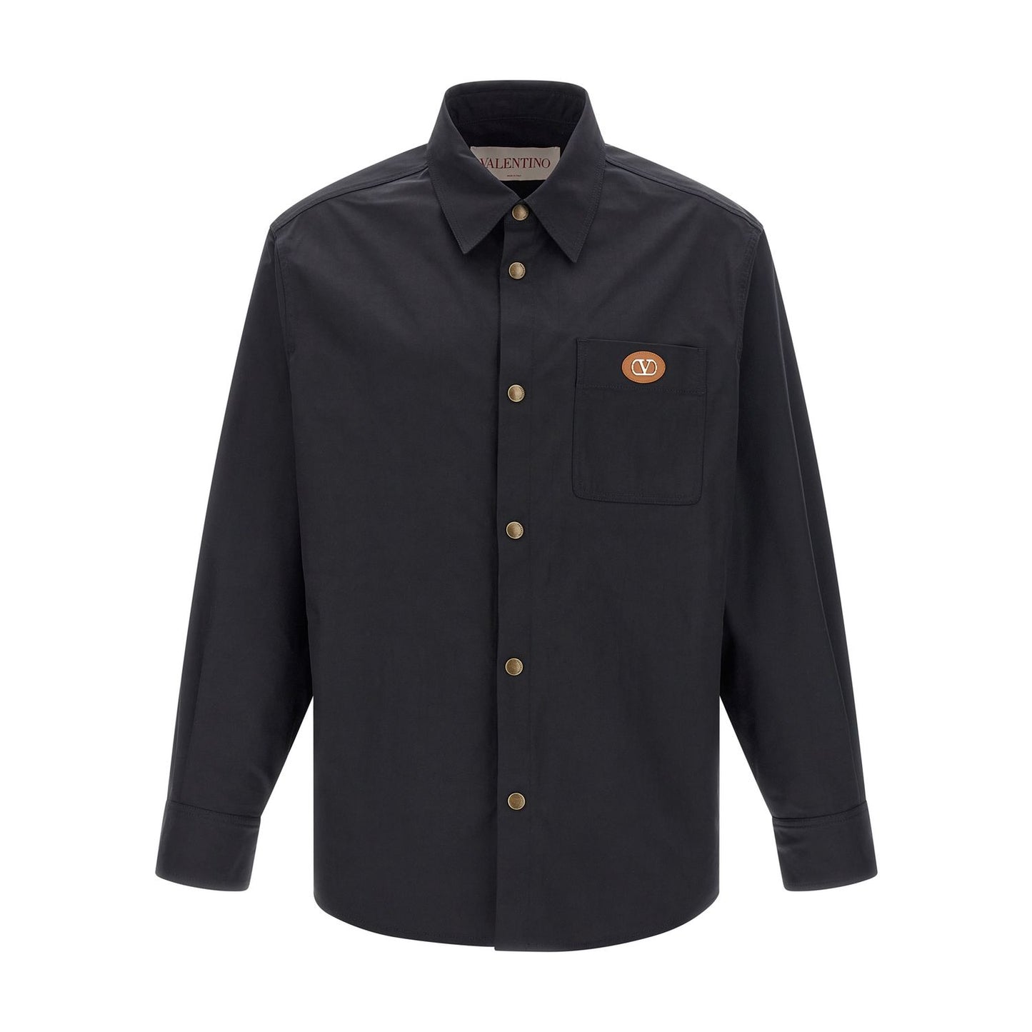 Valentino Garavani Blue Polyester Full-Length Jacket