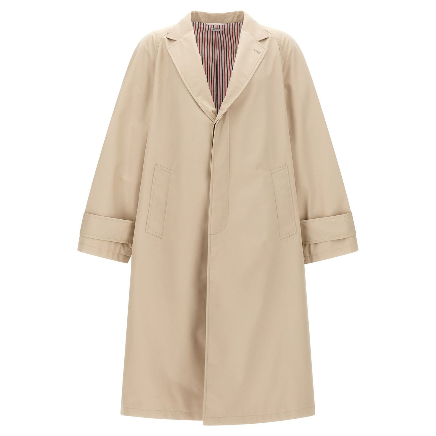 Thom Browne Beige Polyester Coat
