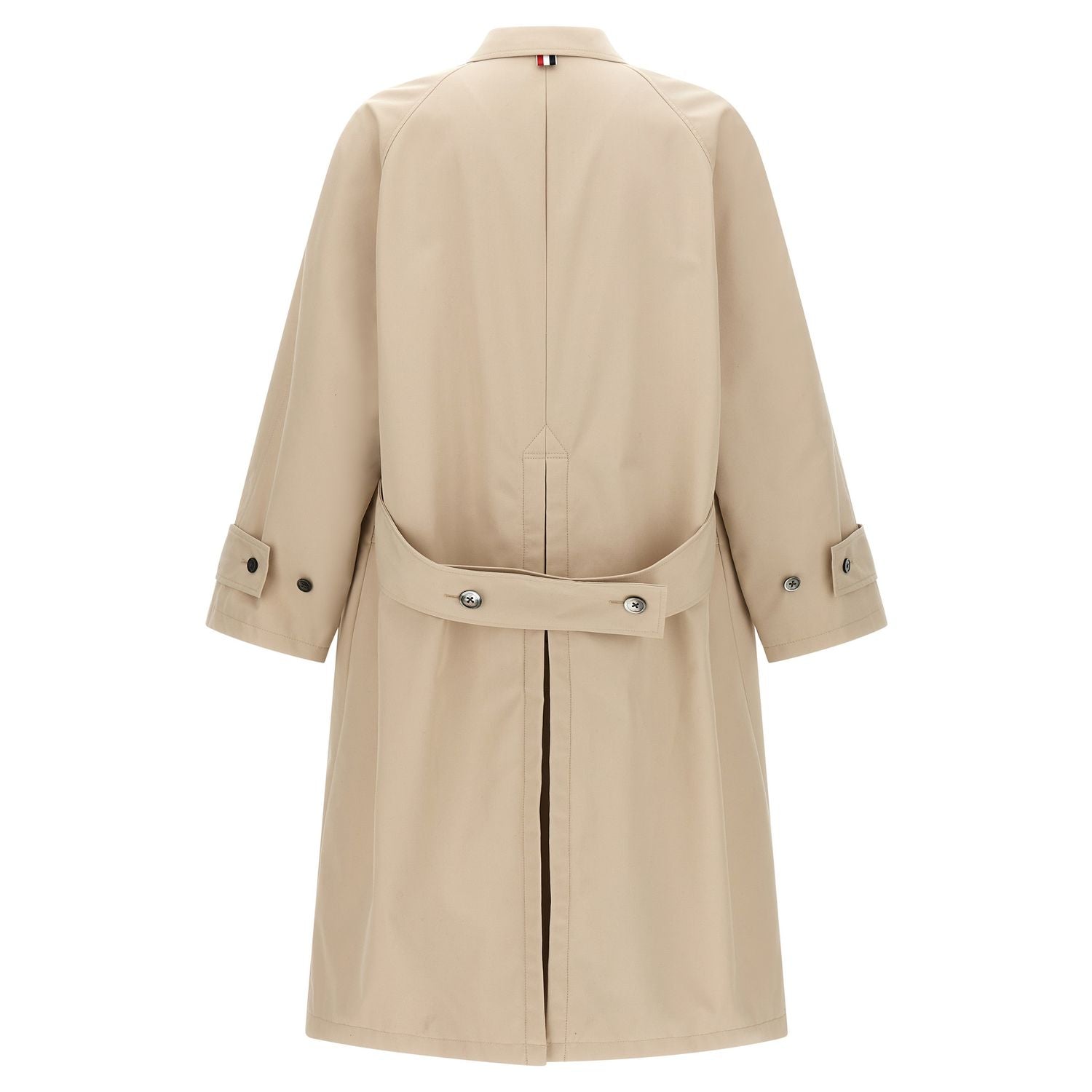 Thom Browne Beige Polyester Coat