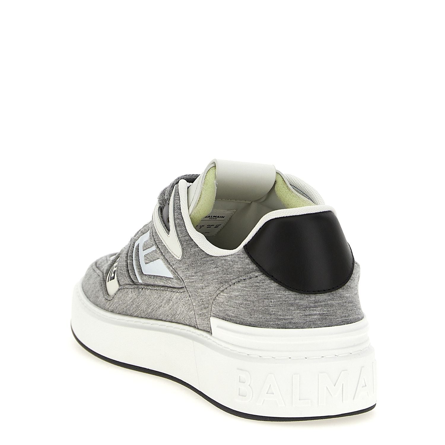 Balmain Multicolor Polyester Athletic Sneakers