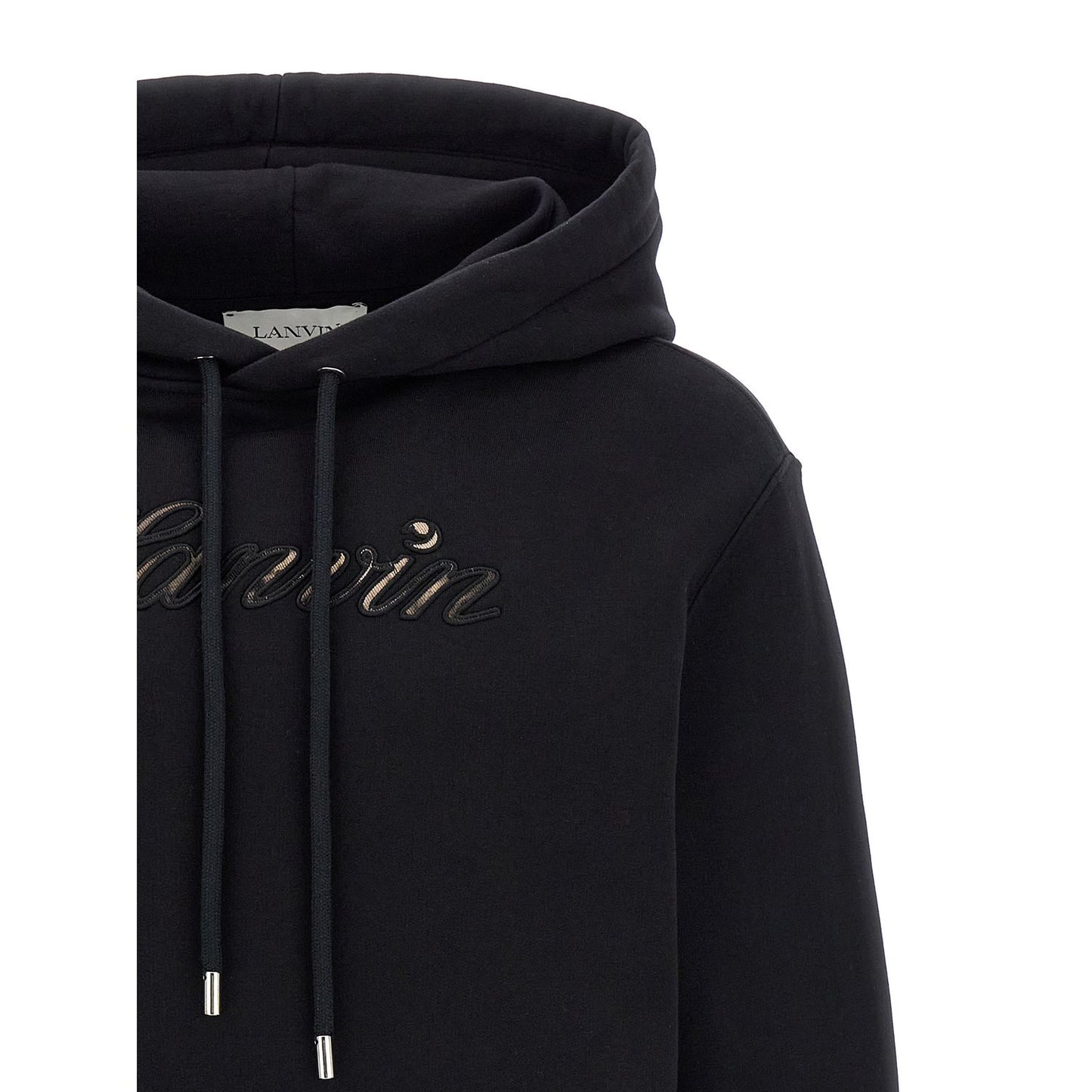 Lanvin Black Cotton Sweatshirt