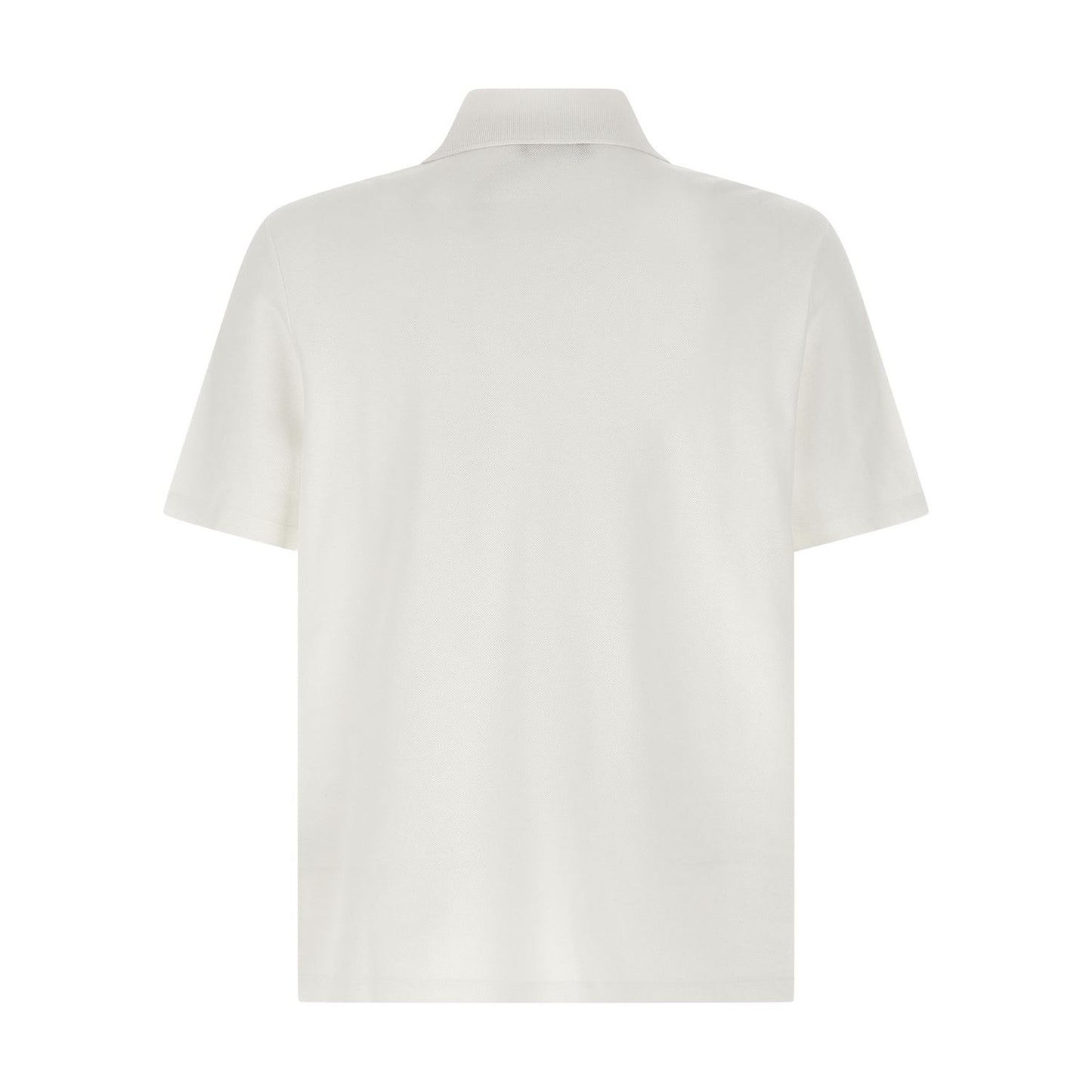 Balmain Bicolor Cotton Polo Shirt