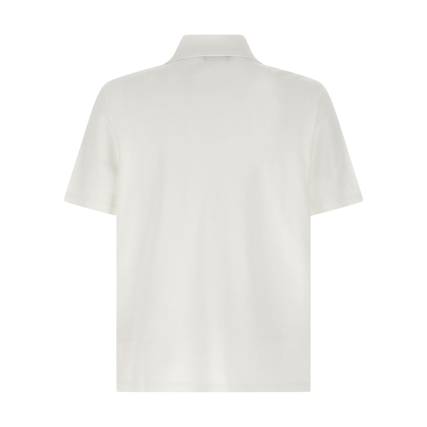 Balmain Bicolor Cotton Polo Shirt