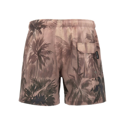 Palm Angels Multicolor Polyester Swim Shorts
