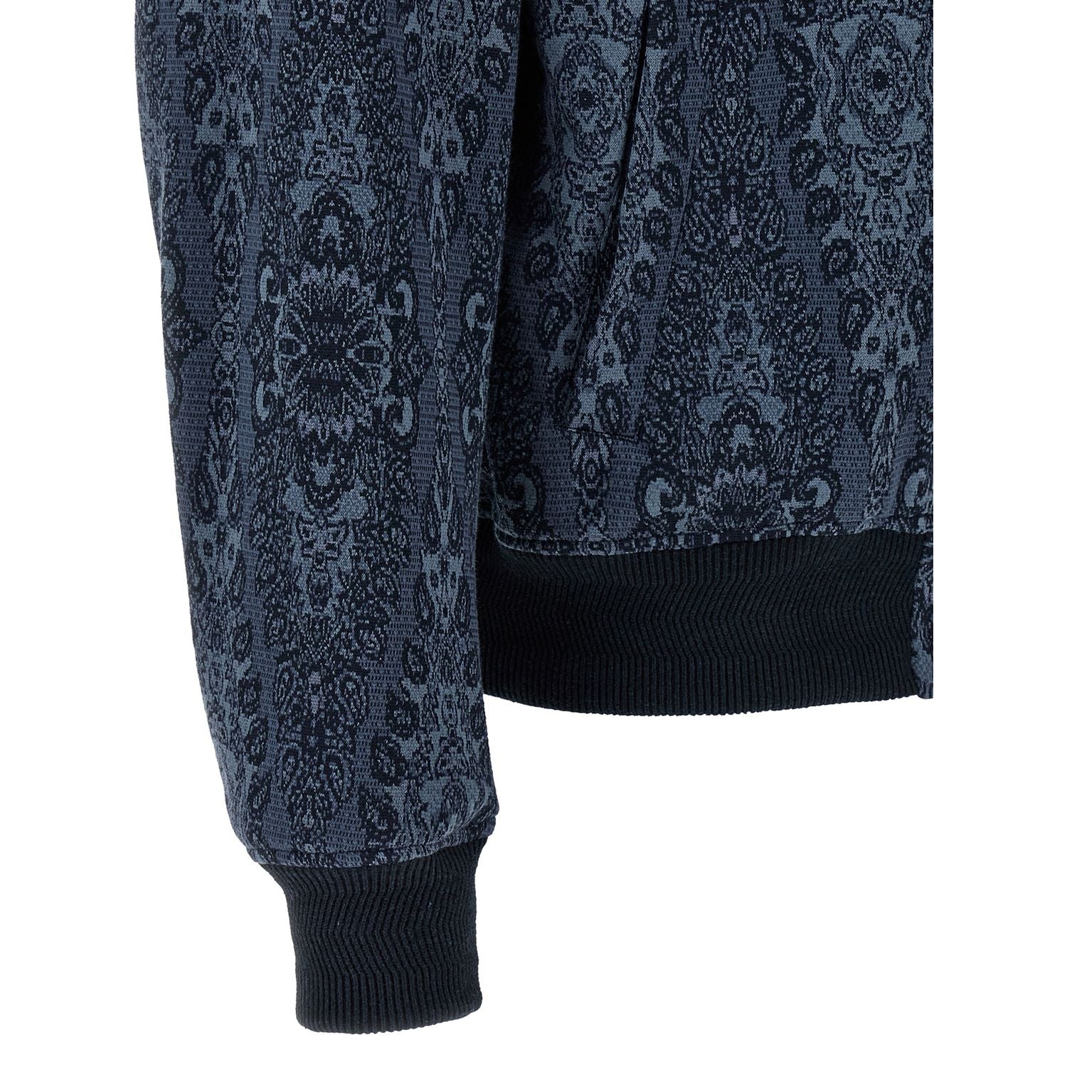Etro Blue Cotton Bomber