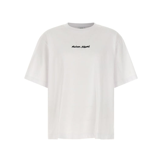 Maison Kitsuné White Cotton T-Shirt