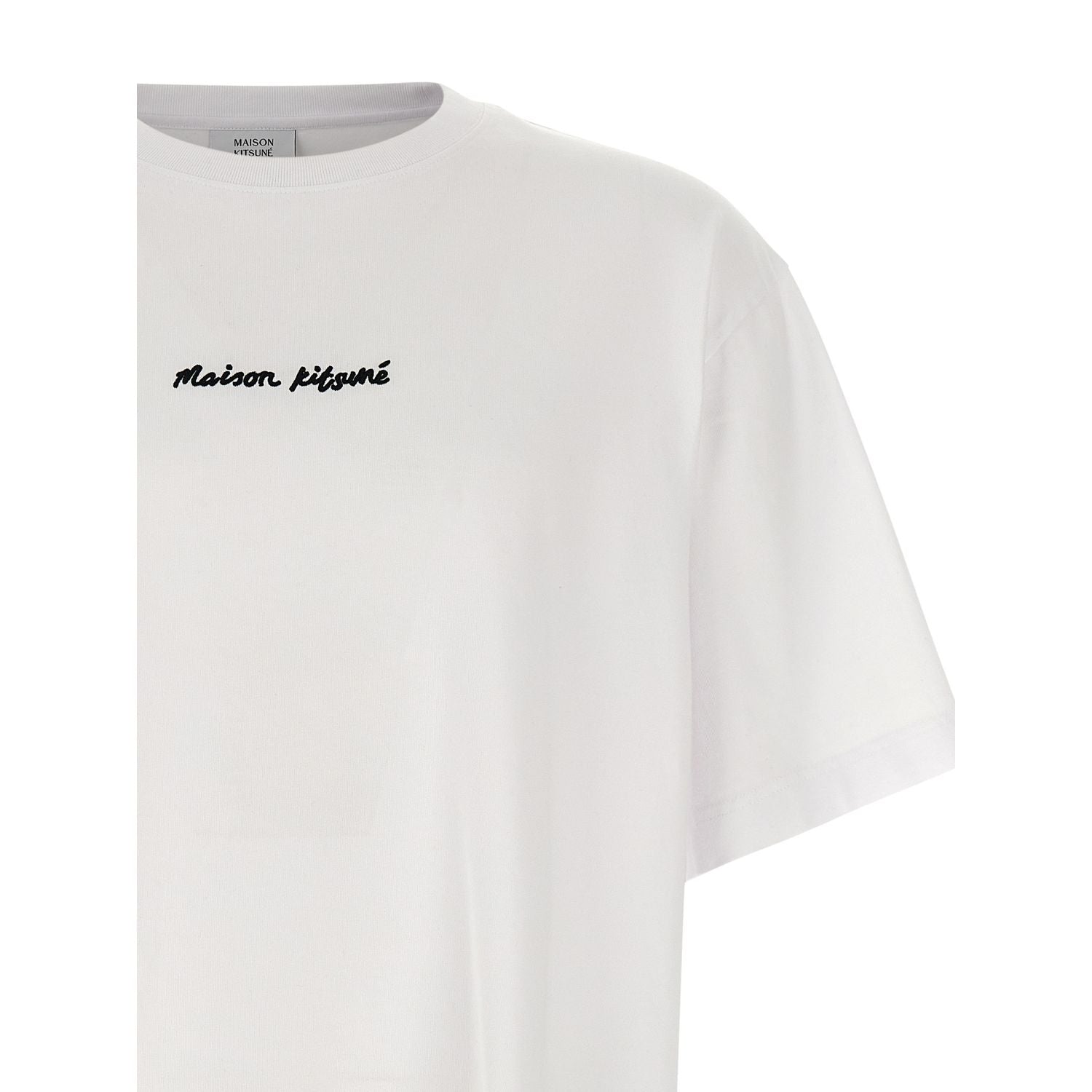 Maison Kitsuné White Cotton T-Shirt