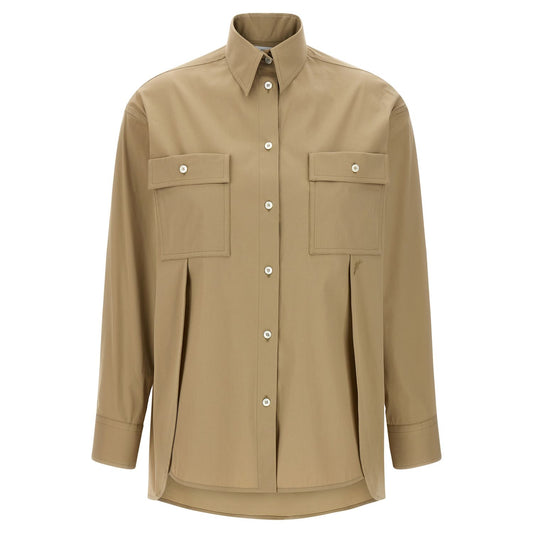 Ferragamo Beige Cotton Blouse