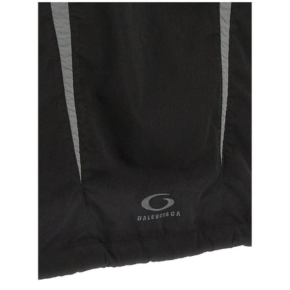 Balenciaga Black Polyester Shell Jacket