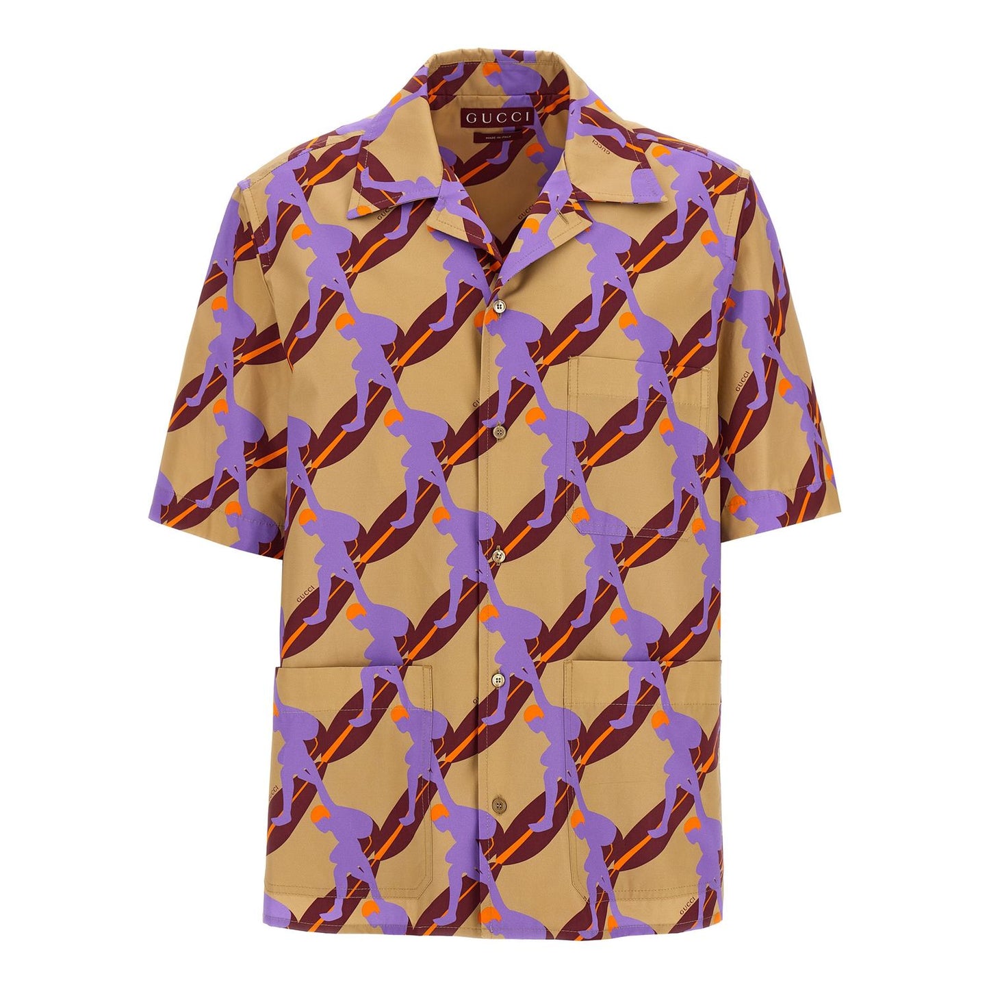 Gucci Multicolor Cotton Blouse
