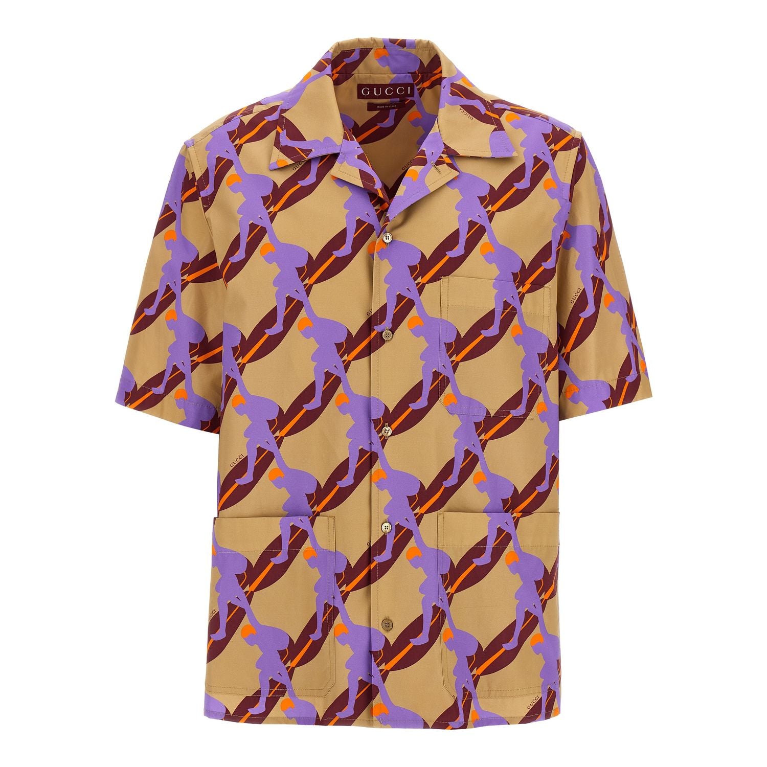Gucci Multicolor Cotton Blouse